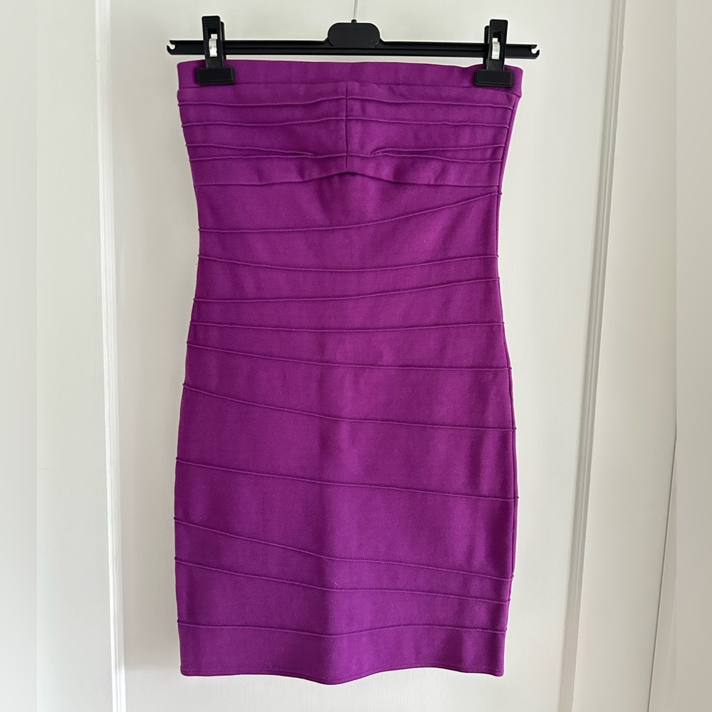 Sisley strapless mini dress NWOT
